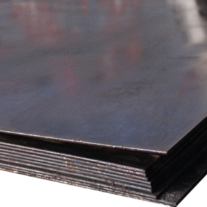 Planchas de acero negro